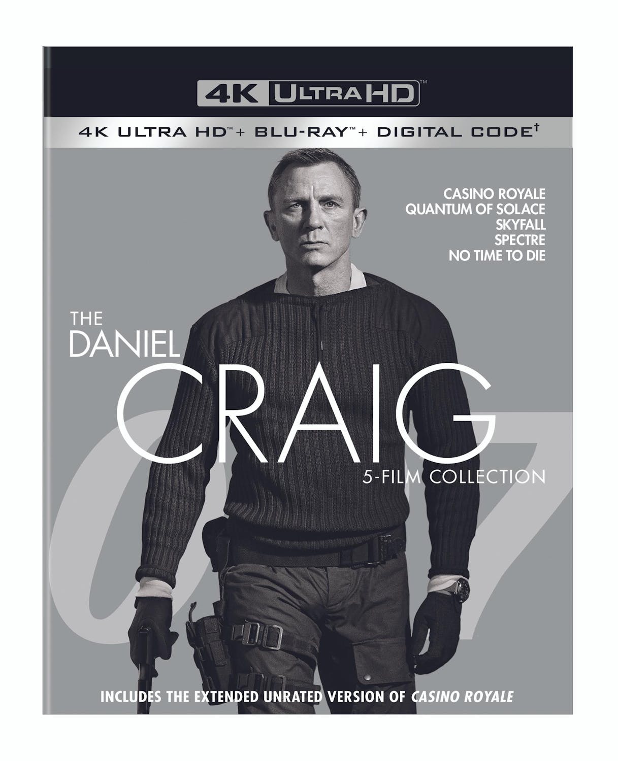 4k Uhd Film Collection: Chernobyl $14.40, James Bond: Daniel Craig 5 