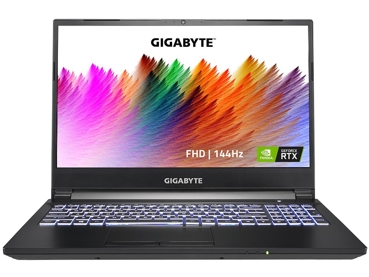 Gigabyte A5 K1 Gaming Laptop Ryzen 5 5600H, 15.6" 1080p FHD, 512GB SSD