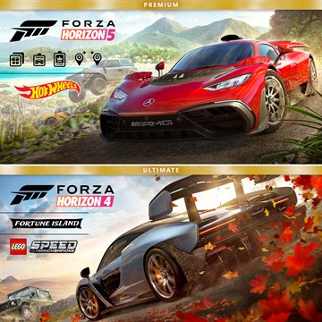 Forza Horizon 5 + 4 Premium Editions Bundle (Xbox One / Series X|S Download  Code)