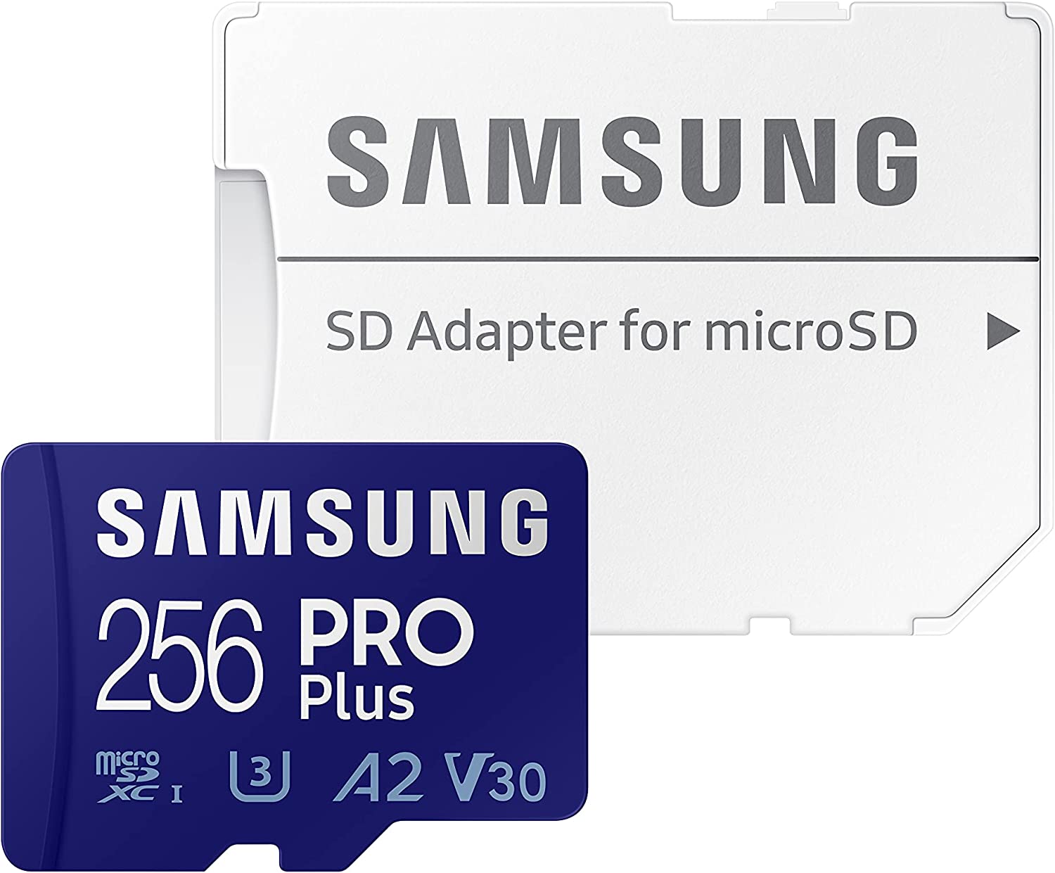 256GB Samsung Pro Plus UHS-1 U3 A2 V30 microSDXC Memory w/ Adapter $24.99 via Amazon