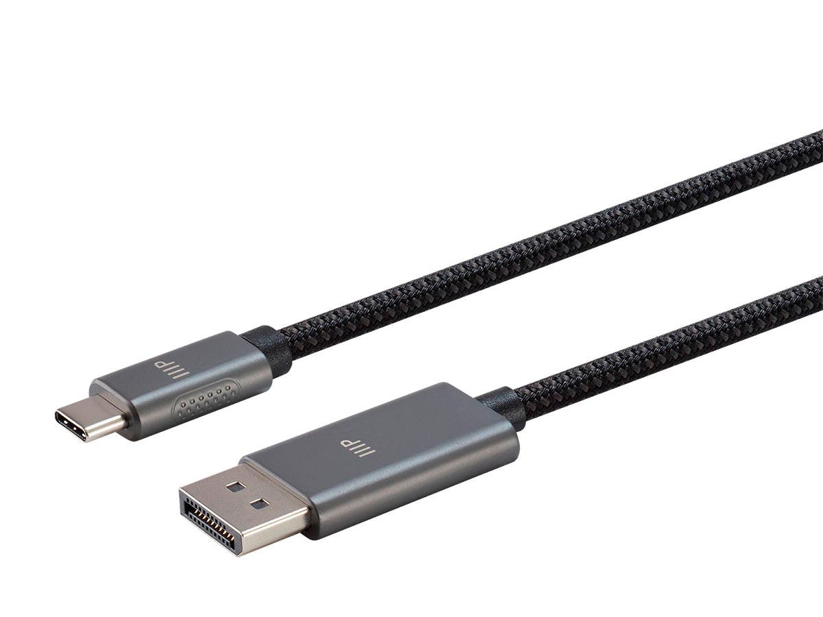 6' Monoprice Bidirectional USB Type-C to DisplayPort 4K 60Hz Cable (Black) $11.99 + Free Shipping via Monoprice