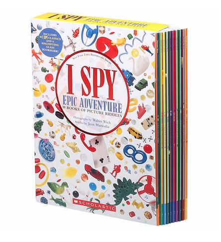 Costco Members: I Spy Epic Adventure Picture Riddle Book Set (10 Paperback Books + Magnifying Glass Bookmark) $17.99 + Free Shipping via Costco