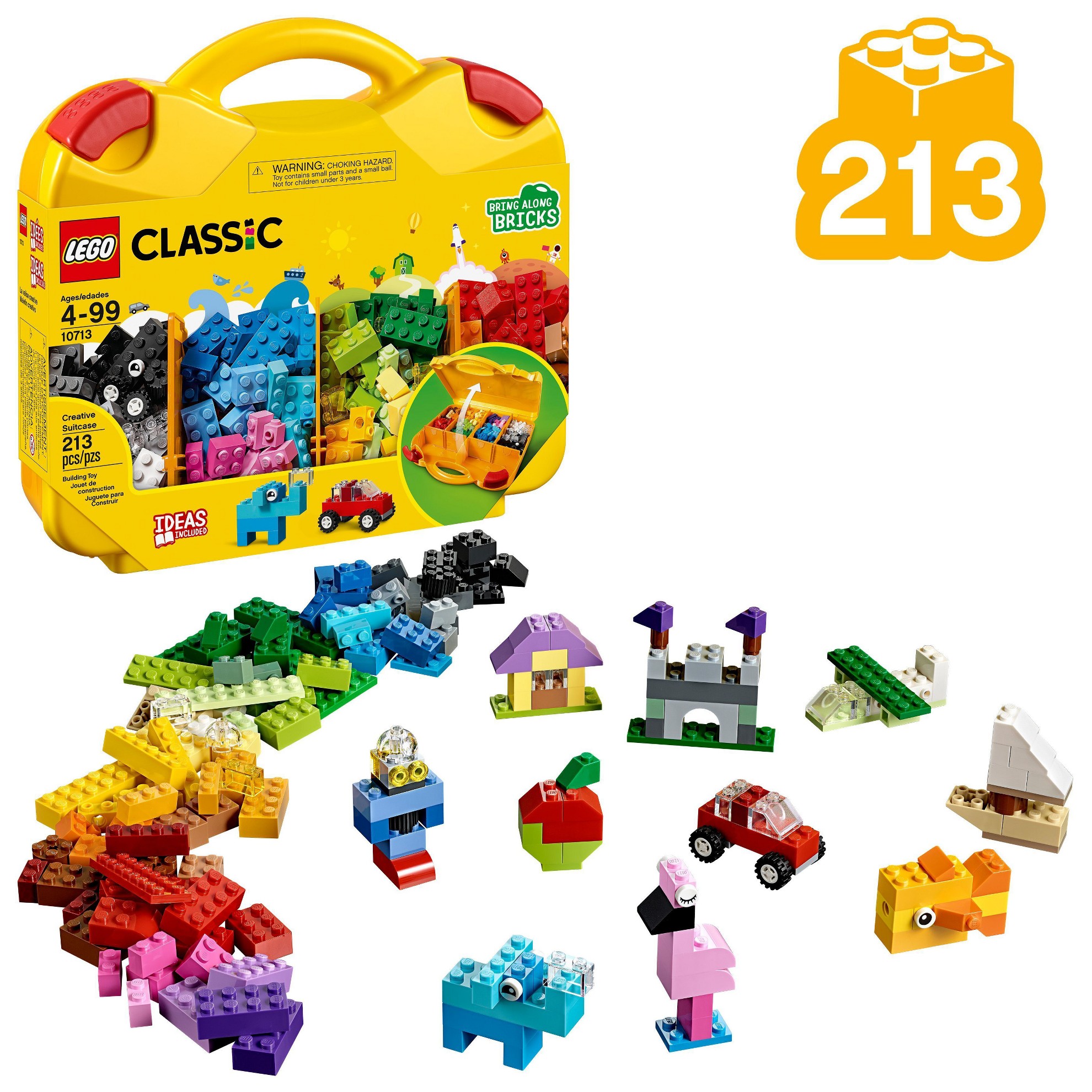 213-Piece LEGO Classic Creative Suitcase Organizer Case Storage Set $12.99 via Amazon/Target