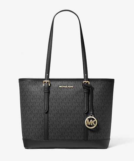 Michael Kors Jet Set Travel Small Logo Top-Zip Tote Bag, Only $99 (Reg.  $448) - The Krazy Coupon Lady