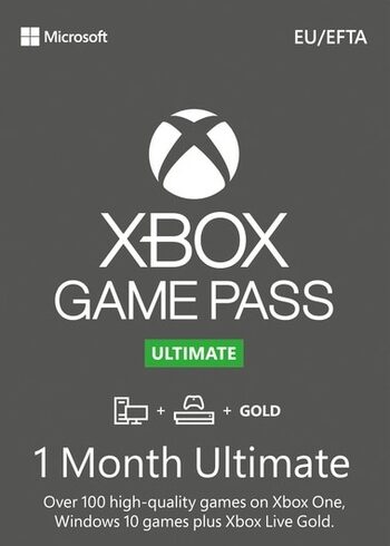 1 Month Xbox Game Pass Ultimate Subscription Non Stackable