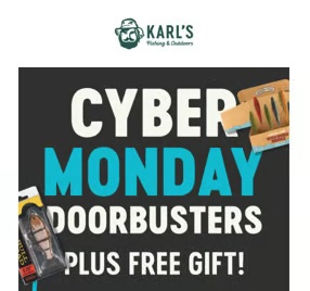 Karl's Fishing & Outdoors Cyber Sale: Fishing Tackle, Kits, Tools, Reels &  More