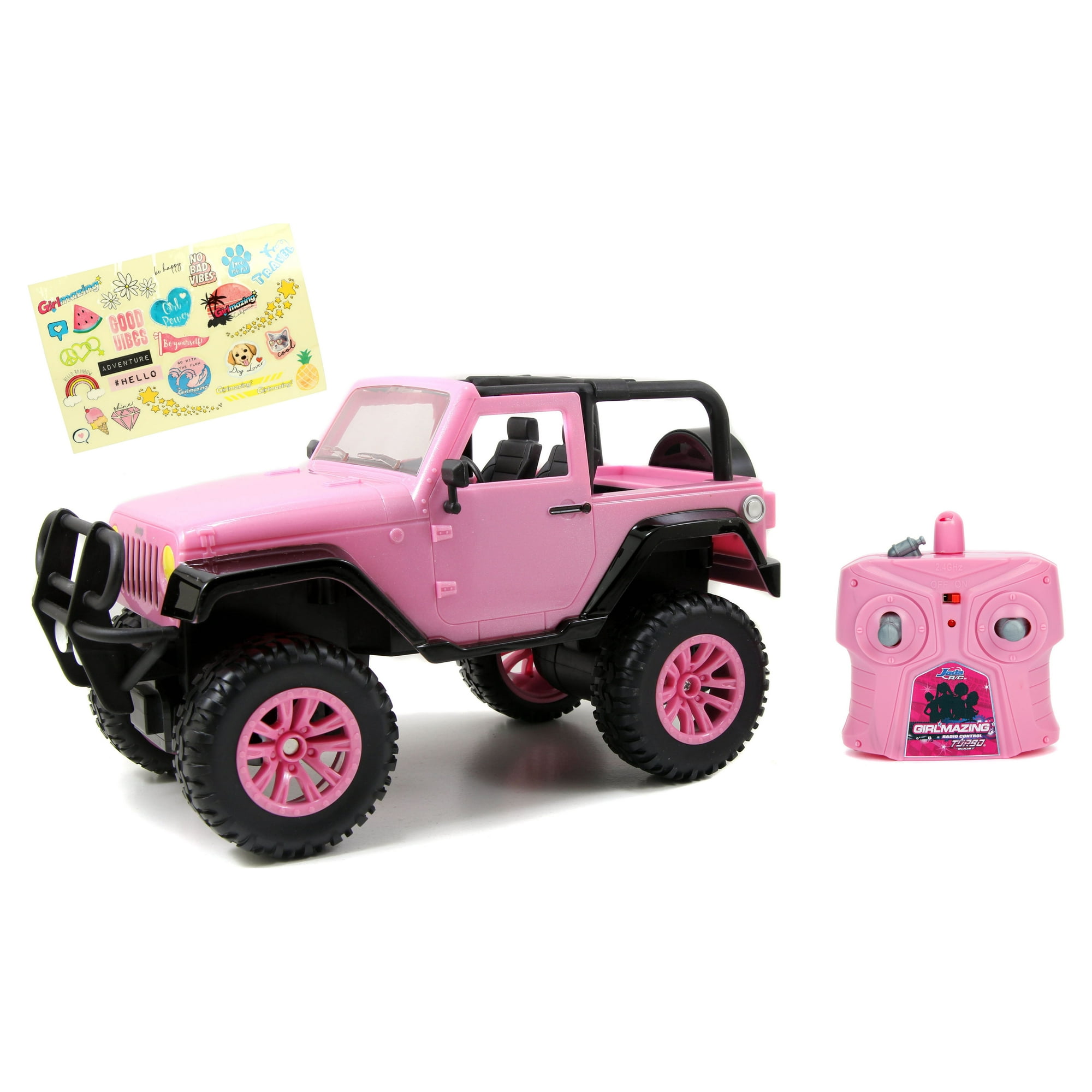 Машинка на радиоуправлении Jada GIRLMAZING Jeep