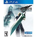 Final Fantasy VII: Remake: Intergrade (PS5) $45, Standard (PS4) $25