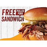 Dickey's Barbecue Pit Pull Pork Sandwich Offer Free w/ Email Newsletter Signup + Free Curbside Pickup