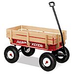 Radio Flyer Kids' Outdoor Products: 34" All-Terrain Steel/Wood Wagon $63.50 &amp; More + Free S/H
