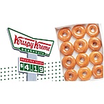 Krispy Kreme: Dozen Original Glazed Doughnuts (Participating Locations) $4.20 (Valid Last Wednesdays)