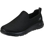 Skechers Men's Go Walk Max-Athletic Air Mesh Slip on Walking Shoe (Black) $20