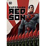 DC Animation Films (Digital 4K): Superman: Red Son, Injustice, Batman vs. TMNT 3 for $15 &amp; More