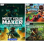 PS4/PS5 Digital Games: Tails of Iron, Sackboy: A Big Adventure Free &amp; More (PS+ Membership Required)