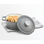 2-Qt Martha Stewart Enameled Cast Iron Round Dutch Oven w/ Lid (various colors) $29.95 + Free S/H