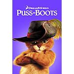Digital 4K UHD/HD Films: Puss in Boots: The Last Wish $10, Shrek, Puss in Boots $5 each &amp; More