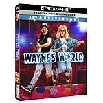 Wayne's World: 30th Anniversary Edition (1992) (4K Ultra HD Blu-ray + Digital Code) $10 + Free Shipping