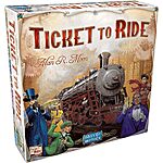 Family/Strategy/Party Board Games: Ticket to Ride Family Game $28.40 &amp; Many More