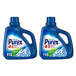 150oz. Purex Liquid Laundry Detergent (Mountain Breeze Scent/115 Loads) 2 for $12 w/ Subscribe &amp; Save