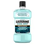 1-Liter Listerine Zero Alcohol Mouthwash (Cool Mint) $2.65 w/ Subscribe &amp; Save