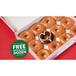 Krispy Kreme In-Stores Offer Only: First 500 Visitors Will Get 1-Dozen Doughnuts Free (Valid at Particpating Krispy Kreme Locations; 11/13 Only)