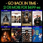 Digital 4K UHD/HD Films: The Fabelmans, Mrs. Harris Goes to Paris, The Outfit $5 Each when you Buy 2+ &amp; Many More