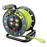 Sam's Club Members: Masterplug 50' 4-Outlet 14 AWG Extension Cord Reel w/ Mount $35 + Free S/H w/ Plus