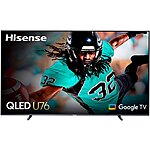 100" Hisense U7 Series QLED 4K UHD Smart Google TV (2024) + Free Installation $3000 + Free S/H