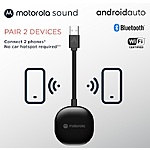 Motorola MA1 Wireless Android Auto Car Adapter Unit $60.95 + Free S/H