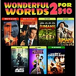 Digital 4K / HD Films: Starman, Thunderheart, Jumanji, The Fifth Element, Brightburn 2 for $10 &amp; More