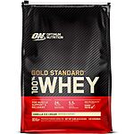 Select Accounts: 10 lb Optimum Nutrition Gold 100% Whey Protein (Vanilla Ice Cream) $77.55 &amp; More w/ Subscribe &amp; Save + Free S/H