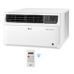 LG 8,000 BTU 115V Dual Inverter Wi-Fi Window Air Conditioner w/ Remote (White) $240 + Free S/H
