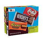 18-Count Hershey Full Size Candy Bar Assorted Variety Box $13.50 w/ Subscribe &amp; Save