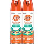 2-Pack 4oz. OFF! Family Care Mosquito Repellent Smooth & Dry Bug Spray $7.15 w/ Subscribe &amp; Save