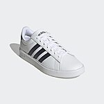 Men's adidas Grand Court Cloudfoam Athletic Shoes (Cloud White/Legend Ink) $21 + Free S/H