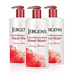 3-Pack 8.3-Oz Jergens Extra Moisturizing Liquid Hand Wash (Cherry Almond) $4.45