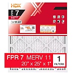 HDX FPR 7/Merv 11 Allergen Plus Pleated Air Filter (various sizes) 4 for $28 + Free Store Pickup