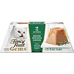 8-Pack 4-Oz Fancy Feast Gems Cat Food Mousse Pate & Gravy (Chicken or Salmon) $7.50 w/ Subscribe &amp; Save