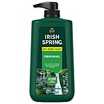 30-Oz Men's Irish Spring Body Wash Pump Bottle (Original Clean Scent) $4.65 w/ Subscribe &amp; Save