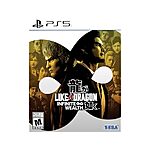 Like a Dragon: Infinite Wealth: PS4 $30 or PS5 $35 + Free S/H w/ Amazon Prime