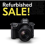 Nikon Refurbished Products/Sale: Digital SLR Cameras, Mirrorless Cameras, Lenses 10% Off &amp; More + Free S/H on $399+