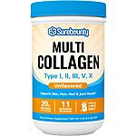 8-Oz Surebounty Multi Collagen Powder (Unflavored/Type I, II, III, V, X) $6.50 &amp; More