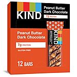 12-Count 1.4oz. Kind Protein Bars (Peanut Butter Dark Chocolate) $5.55