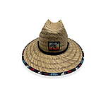 Men's Ozark Wide Brim Straw Hat w/ Elastic Band: Natural $7.65 or Blue $6.55 + Free S/H on $35+