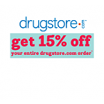 Drugstore.com: Additional Savings: 15% Off Your Entire Order + Free Shipping on $35+