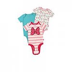3-Pack of Disney Infant Cuddly Bodysuits: Mickey Mouse, Minnie Mouse, Winnie the Pooh, Bambi, Cars & More from $4