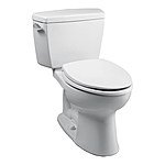 TOTO 2-Piece Elongated Toliet w/ G-Max Gravity Flushing System $181 + Free S/H