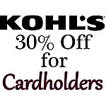 Kohl's Cardholders Coupon for Additional Savings 30% Off &amp; More + Free S/H