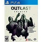 Video Games Sale: Outlast Trinity (PS4/XB1) or Rune Factory 4 (3DS) $20 &amp; Many More + Free Store Pickup