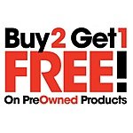 GameStop: Any Pre-Owned Products: Games, Consoles, & More B2G1 Free + Free S/H on $25+